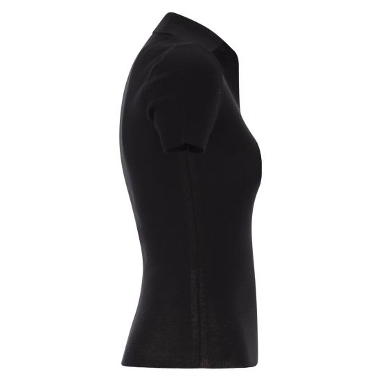 26SS 막스마라 폴로 티셔츠 2611361171600 BLACK - MAX MARA