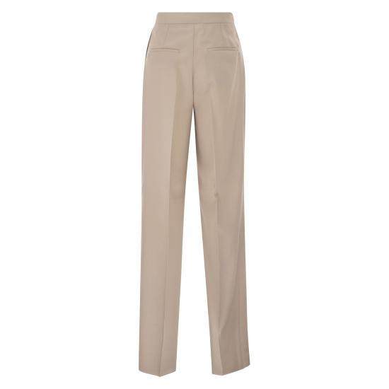 26SS 막스마라 스트레이트 팬츠 2611131201600 BEIGE - MAX MARA