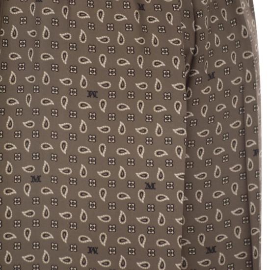 26SS 막스마라 스트레이트 팬츠 2611131131600 BROWN - MAX MARA