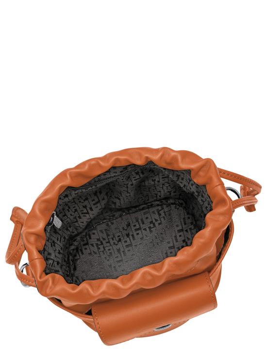 26SS 롱샴 르 플리아쥬 엑스트라 XS 버킷백 10317987M19 Brown - LONGCHAMP