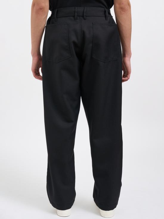 25FW 꼼데가르송 스트레이트 팬츠 MFPP004BLACK Black - COMME DES GARCONS