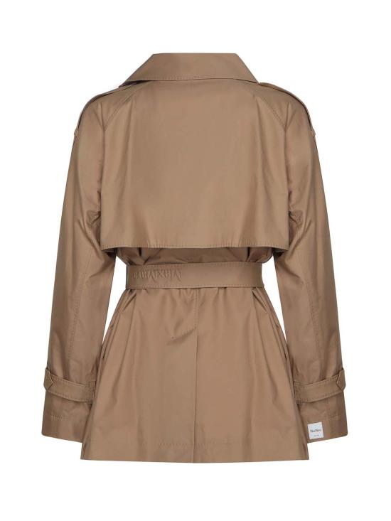  막스마라 더 큐브 트렌치 코트 25290260446E15 Brown - MAXMARA THE CUBE