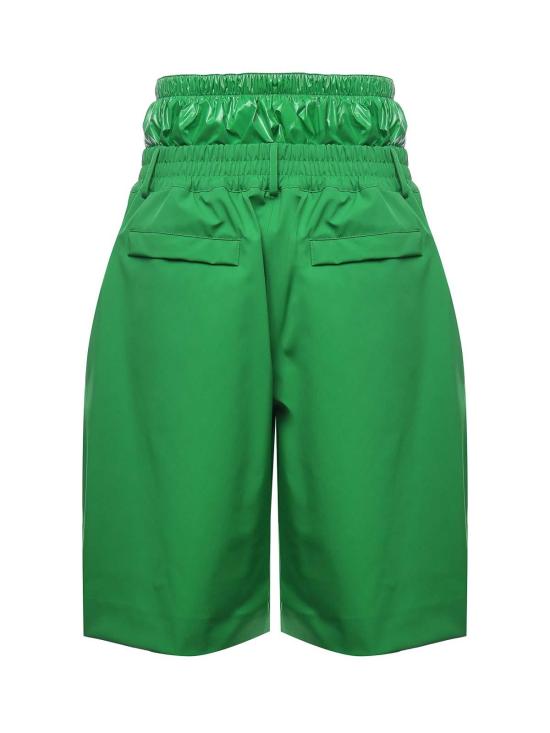  몽클레어 에이셉 라키 로고 프린트 쇼츠 K24042B00001M755686U Green - MONCLER