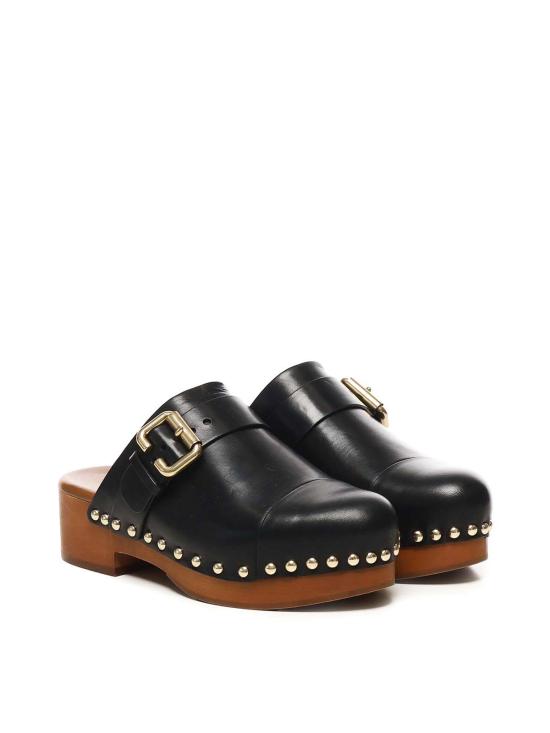 25FW 끌로에 뮬/슬리퍼 CHC25A12ZLT001 Black - CHLOE