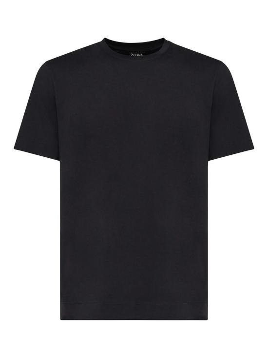 26SS 에르메네질도제냐 반팔 티셔츠 UG360A2G765NLB09 Blue