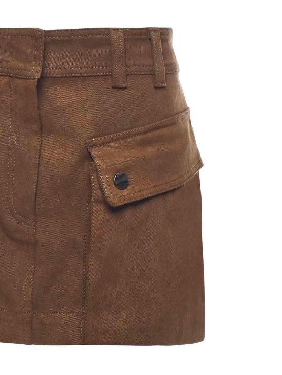 25FW 안다마네 숏 원피스 T180323ATNC184CIGAR Brown - ANDAMANE