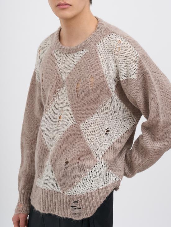 25FW 다닐로 파우라 스웨터 M14DP90630000723 Grey - DANILO PAURA