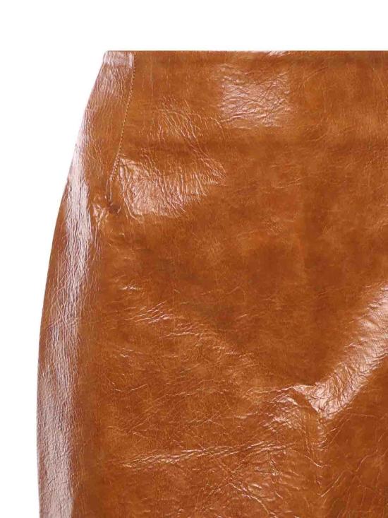 25FW 안다마네 숏 원피스 T180307ATNV128CUOIO Brown - ANDAMANE