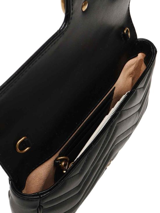 26SS 구찌 GG 마몽 스몰 숄더백 751526AACCE1061 Black - GUCCI