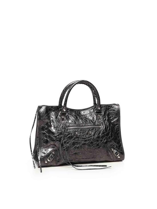 26SS 발렌시아가 르 시티 백 미디엄 8230582AA9R1314 Grey - BALENCIAGA