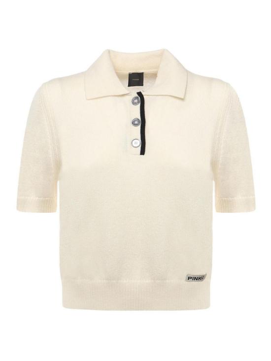 25FW 핑코 반팔 티셔츠 105450A2Q9Z13 White