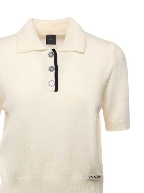 25FW 핑코 반팔 티셔츠 105450A2Q9Z13 White - PINKO