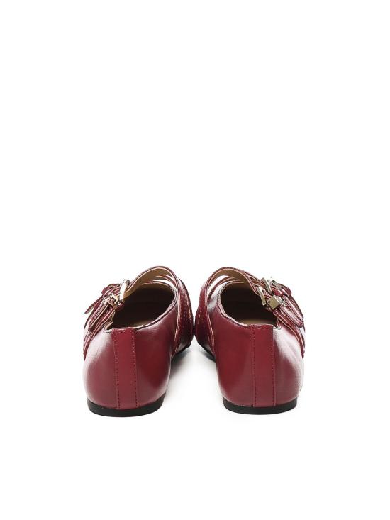 25FW 마이클 코어스 로퍼 40T5IDFP2L691 Red - MICHAEL KORS