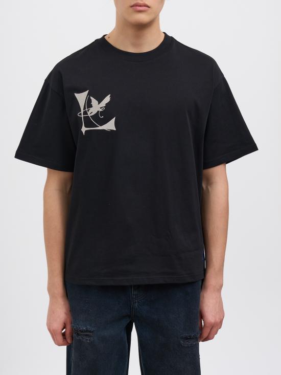 26SS LAILAPS 반팔 티셔츠 LAMOREPSICHEBLACK Black