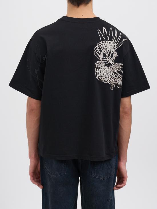 26SS LAILAPS 반팔 티셔츠 LAMOREPSICHEBLACK Black - OTHER BRANDS