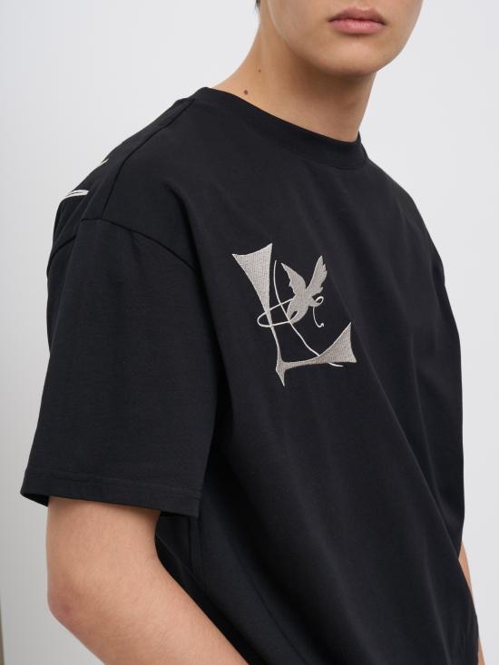 26SS LAILAPS 반팔 티셔츠 LAMOREPSICHEBLACK Black - OTHER BRANDS