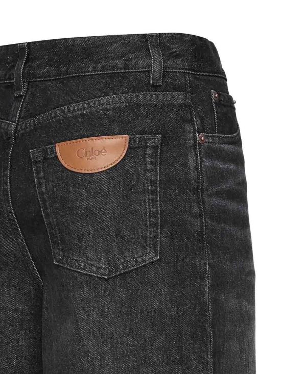 25FW 끌로에 스트레이트 팬츠 CHC25ADP02156075 Grey - CHLOE