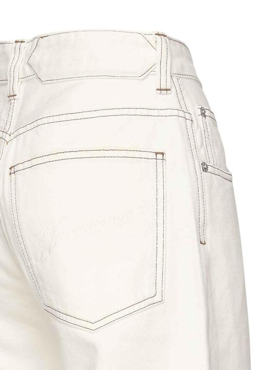 25FW 자크뮈스 스트레이트 팬츠 25HPAW00036AD0004011C Denim - JACQUEMUS