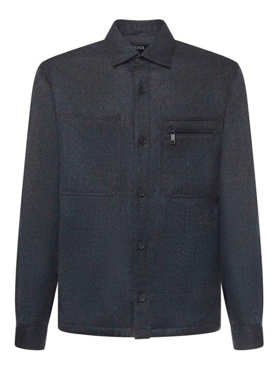 25FW 에르메네질도제냐 긴팔 셔츠 UGV01A2SOTM2005 Grey