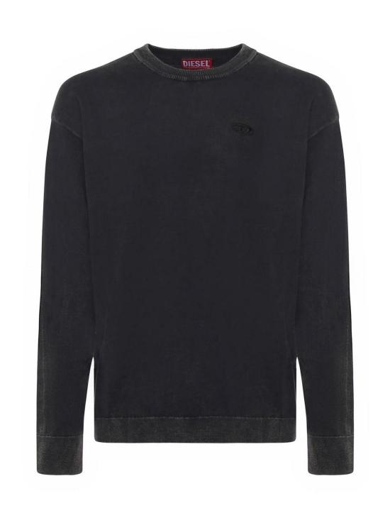  디젤 애시드 워싱 크루넥 스웨트셔츠 A218570QKBT900 Grey