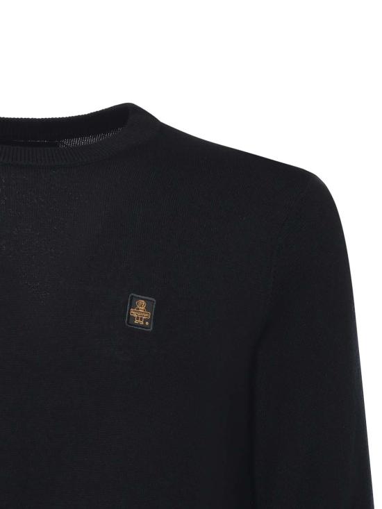 26FW 리프리지웨어 스웨터 M26908MA0015G06000 BLACK - REFRIGIWEAR