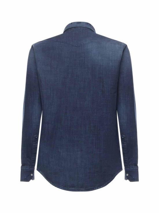  사르토리오 데님 셔츠 SCC0001SH45350300D Blue - SARTORIO