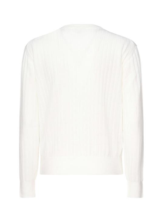25FW 보테가베네타 가디건 835337V5L709071 WHITE - BOTTEGA VENETA