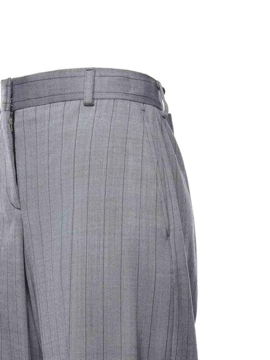  스텔라 맥카트니 스트레이트 팬츠 6403023GR6501202 Grey - STELLA MCCARTNEY