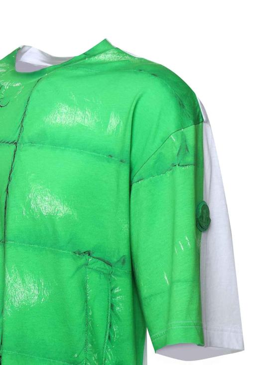 25FW 몽클레어 몽클레르 x 에이셉 라키 코튼 티셔츠 K24048C0000189AYW86S Green - MONCLER