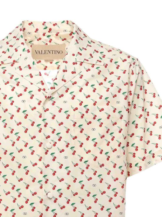 25FW 발렌티노 가라바니 반팔 셔츠 7V3AA111B0BBMY White - VALENTINO GARAVANI