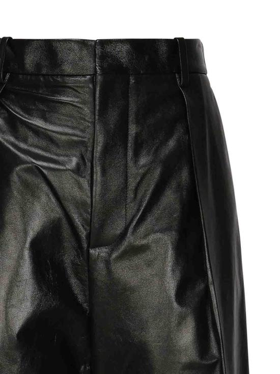  보테가베네타 가죽 자켓 837502V5BV01000 Black - BOTTEGA VENETA