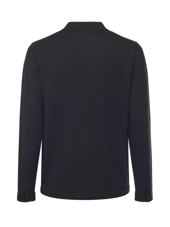 25FW 자노네 긴팔 셔츠 810157ZR274Z0015 Black - ZANONE