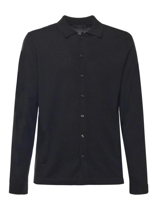 25FW 자노네 긴팔 셔츠 810157ZR274Z0015 Black