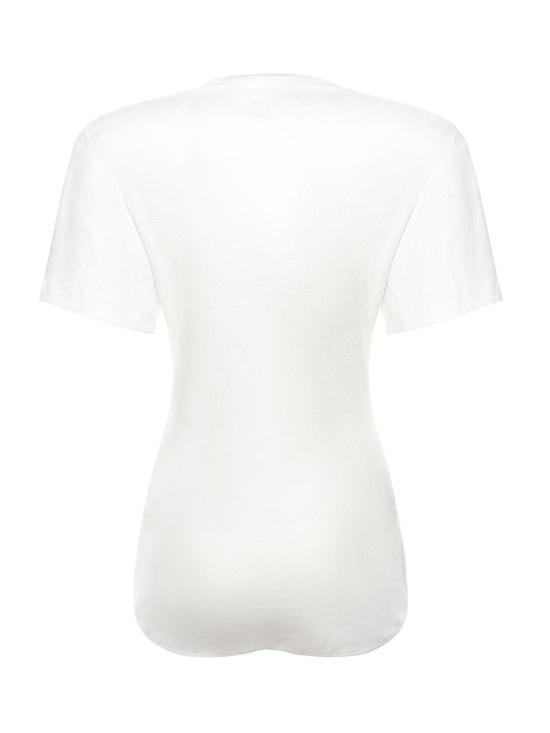  마그다뷰트림 민소매 티셔츠 1694250000034 White - MAGDA BUTRYM