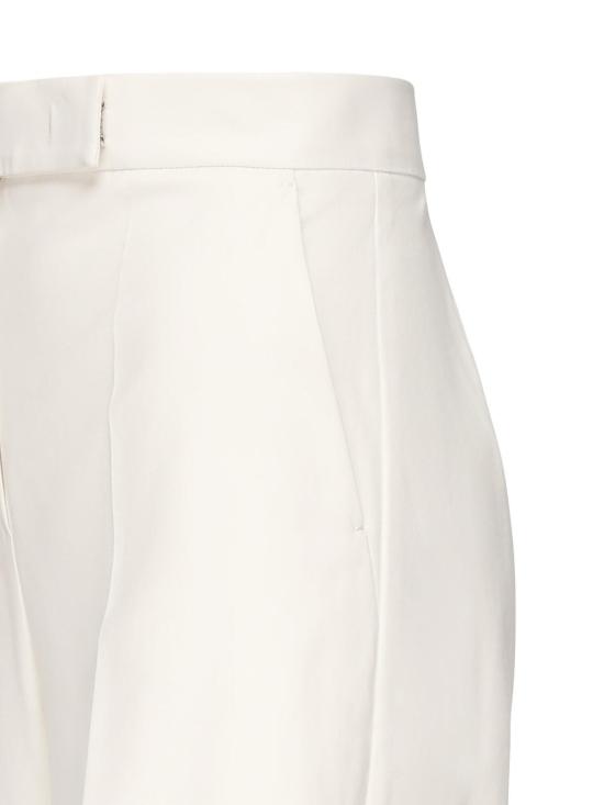 25FW 막스마라 스트레이트 팬츠 25211360116E15 White - MAX MARA