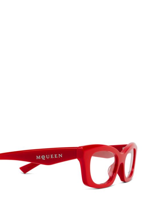 26FW 알렉산더 맥퀸 안경 AM0474O 003 RED - ALEXANDER MCQUEEN