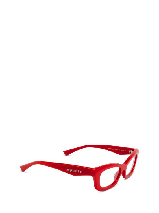 26FW 알렉산더 맥퀸 안경 AM0474O 003 RED - ALEXANDER MCQUEEN