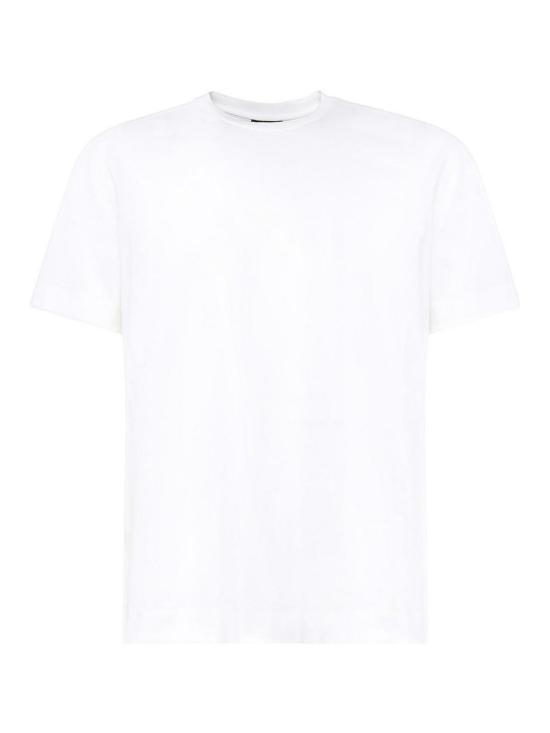 25FW 에르메네질도제냐 반팔 티셔츠 UG360A2G765NLN00 White