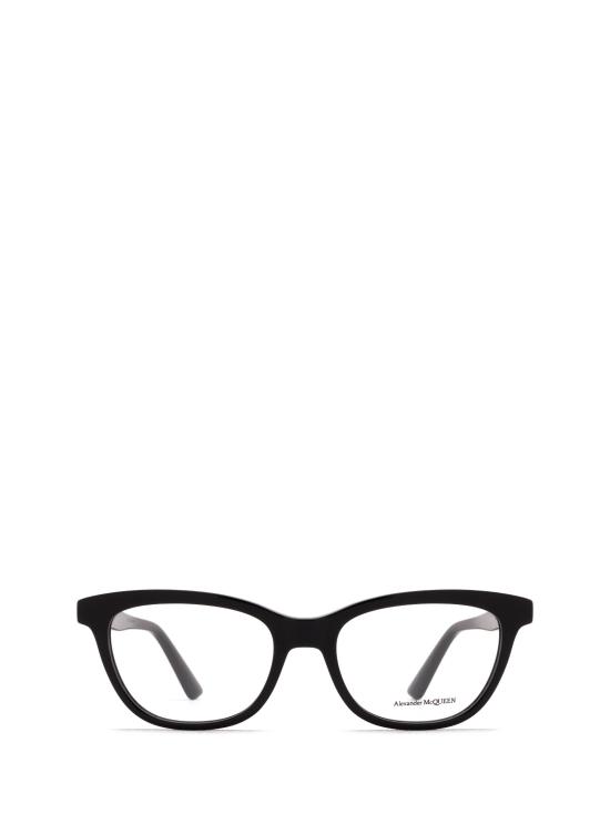 26FW 알렉산더 맥퀸 안경 AM0461O 001 BLACK
