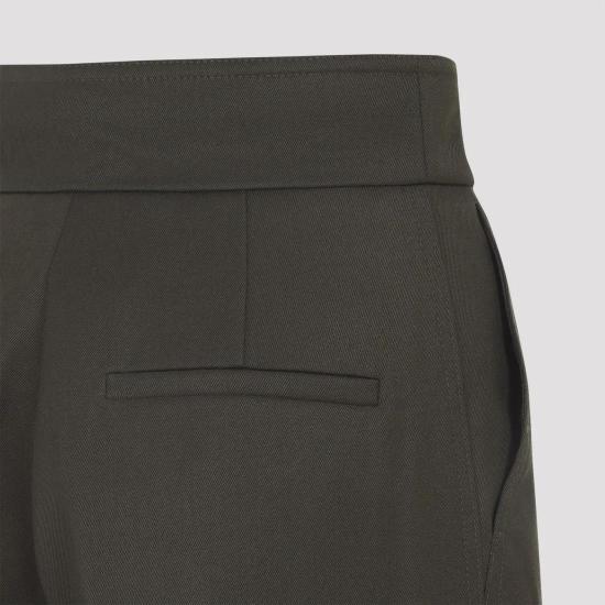 25FW 막스마라 스트레이트 팬츠 2521136263600 009 MOSS GREEN - MAX MARA