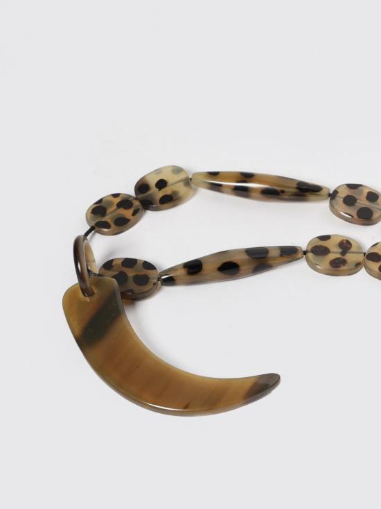 25FW 알루주얼스 보석 COLLANE CORNO Brown - Allujewels