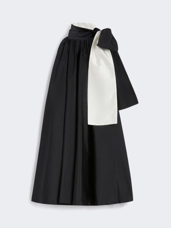 25FW 막스마라 미디 원피스 2521226017600 003 BLACK