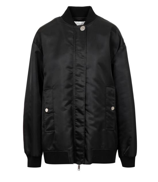 25FW 스포트막스 AGAPE아가페 오버사이즈 트윌 봄버 자켓 2522026041600 003 BLACK