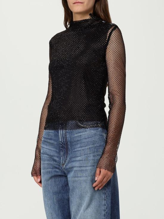 25FW 스포트막스 블라우스 2522946061600 003 BLACK - SPORTMAX