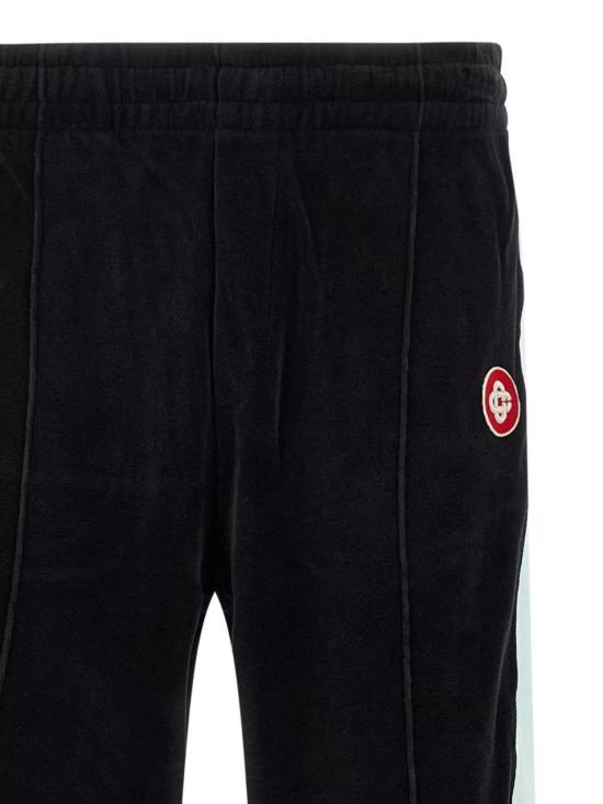 25FW 카사블랑카 스트레이트 팬츠 MPF25JTR28101 BLACK - CASABLANCA