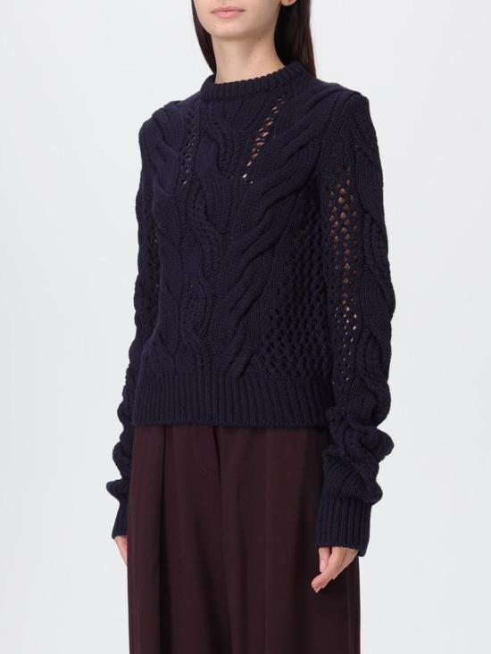 25FW 스포트막스 반팔 티셔츠 2522366142600 002 BLUE - SPORTMAX