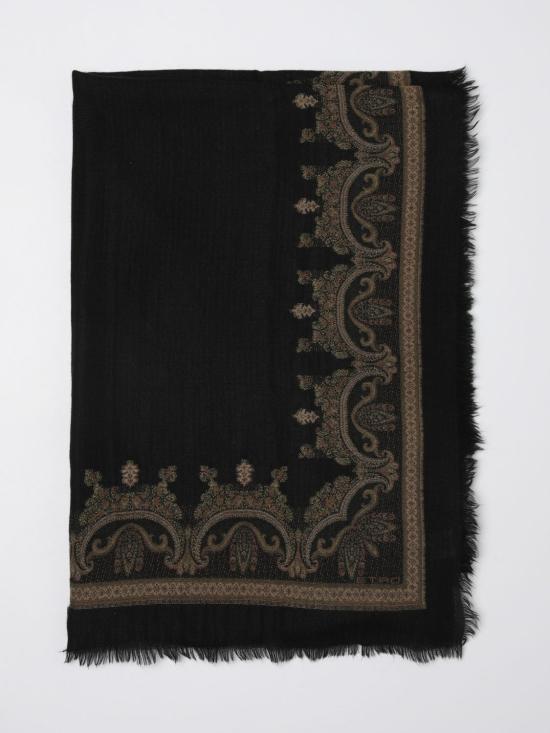 25FW 에트로 머플러/스카프 117779605 0001 Black