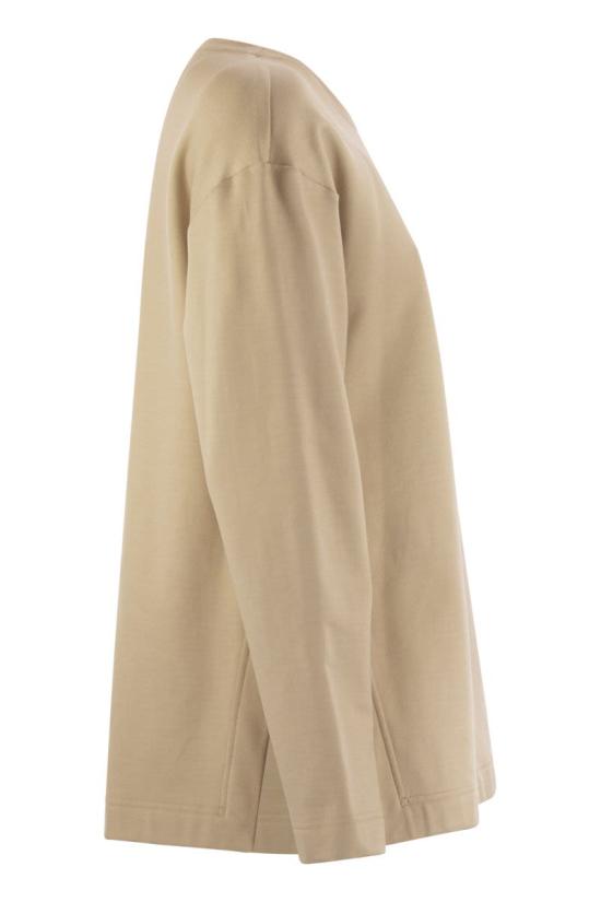 25FW 막스마라 후드 티셔츠 2521926028600 003 CARAMEL - MAX MARA