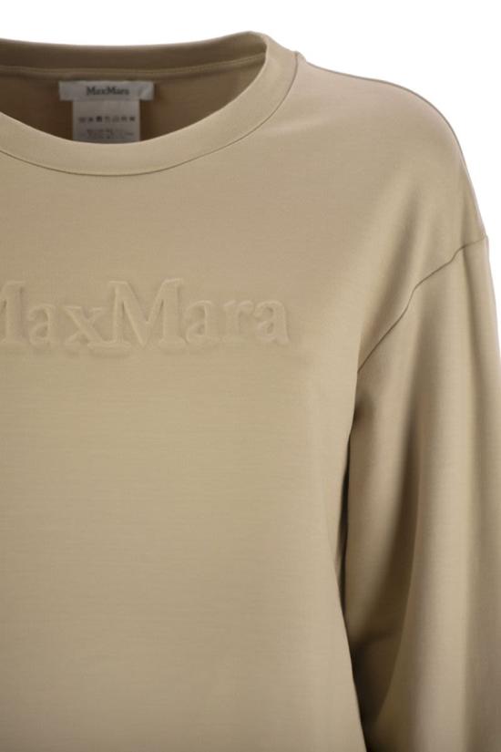 25FW 막스마라 후드 티셔츠 2521926028600 003 CARAMEL - MAX MARA