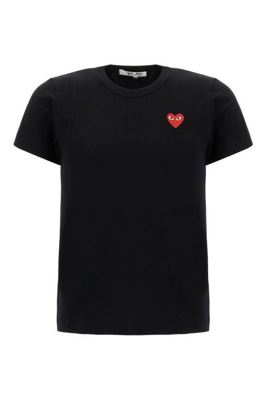 25FW 꼼데가르송 반팔 티셔츠 AXT108 1 BLACK